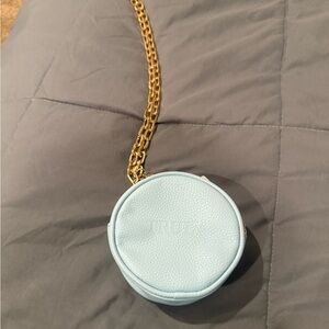 Trendy Blue Crossbody Bag